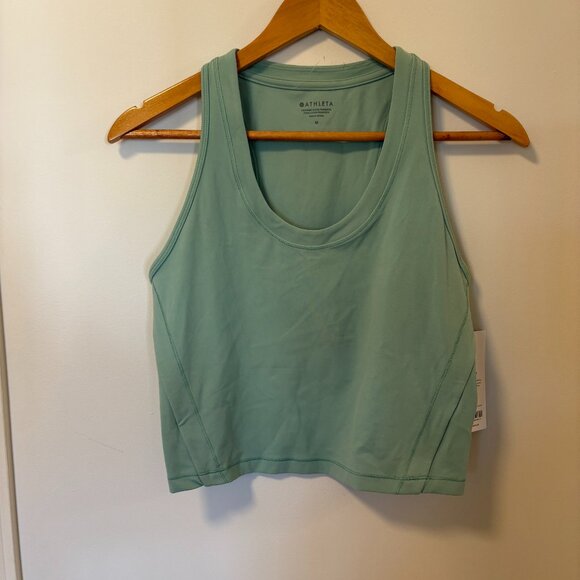 Athleta Mint Green Crop Top - Picture 3 of 7